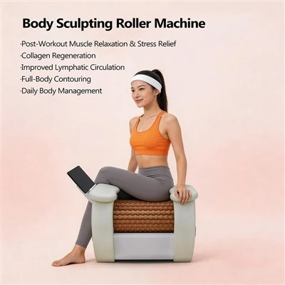 Máquina de rolo para escultura corporal