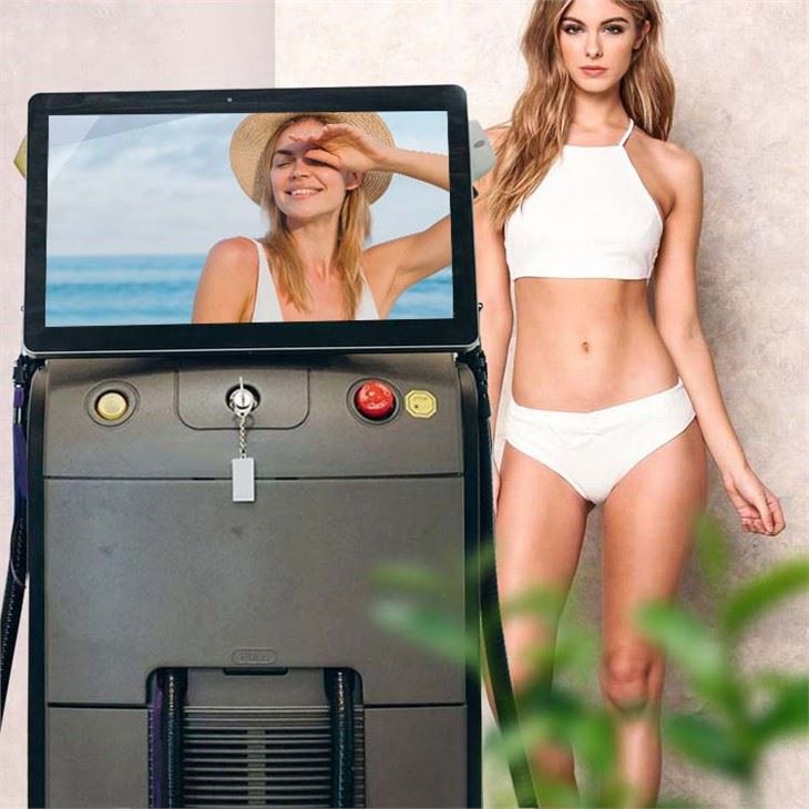 Máquina original de depilação a laser de diodo de gelo