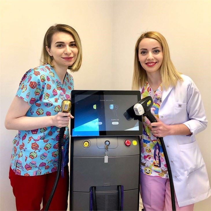 Máquina a laser de gelo soprano