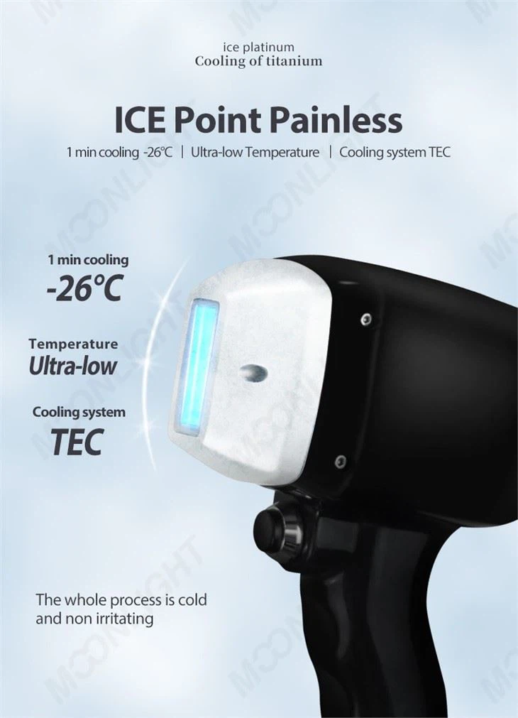 Women's Permanent Alma Diode Laser Hair Removal Machine