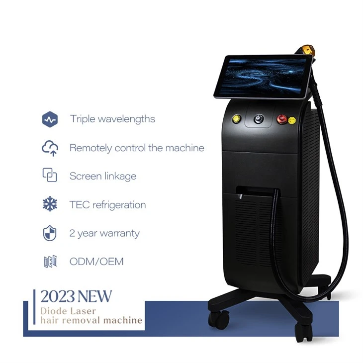 Melhor máquina profissional de depilação a laser de diodo