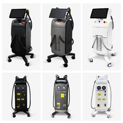 Máquina de depilação a laser de diodo de 4 bandas
