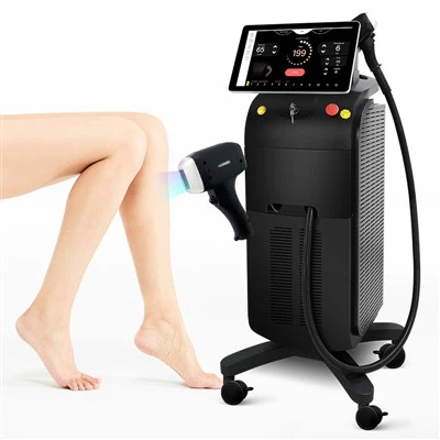 Máquina de depilação a laser de diodo para tratamento facial