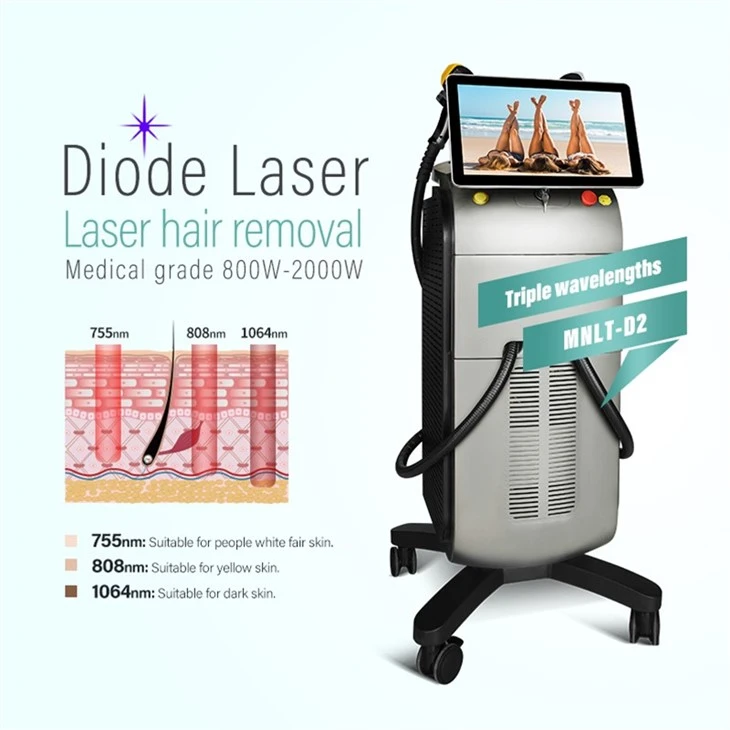 2024 Best Effect Diode Laser Hair Removal Machine