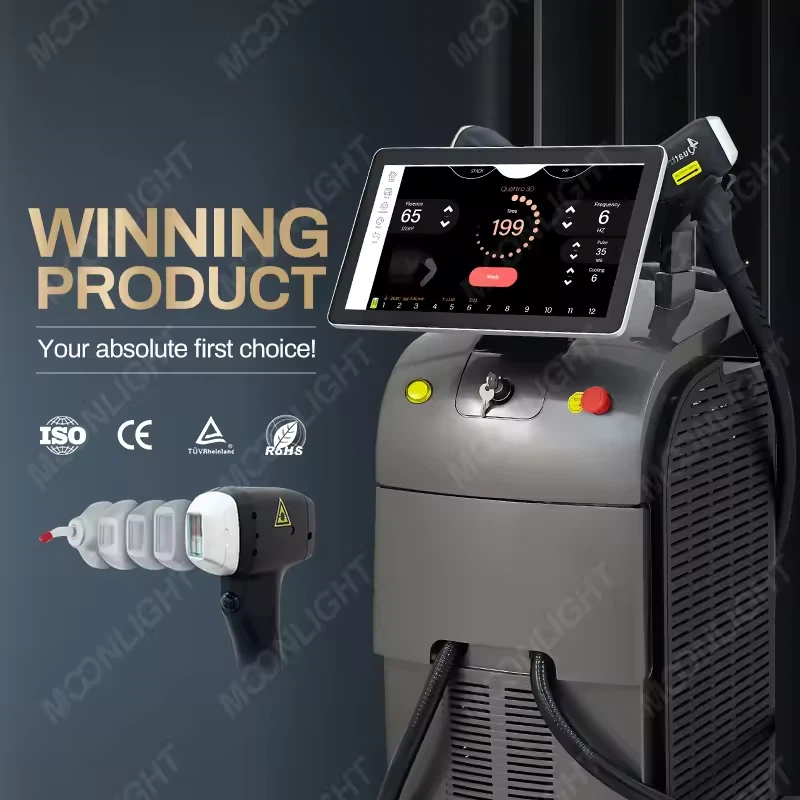 Laser Hair Depilação Máquina Com Treinamento