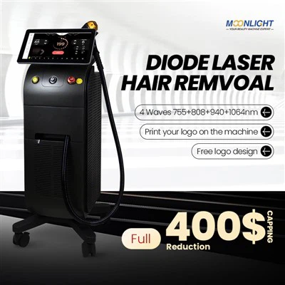 Venda profissional de máquina de remoção de cabelo a laser de diodo