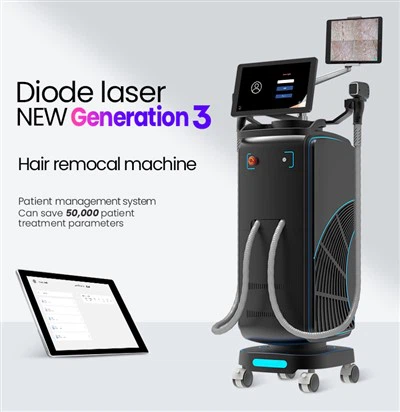 Máquina de remoção de cabelo a laser: indolor, eficaz e personalizado para todos os tipos de pele