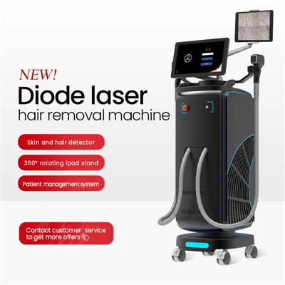 Máquina de remoção de cabelo a laser de diodo inteligente Mnlt AI - 2025 Nova Geração